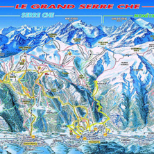 Pistkarta Alp Du Grand Serre