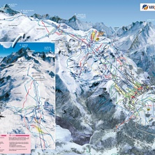 Pistkarta Les 2 Alpes