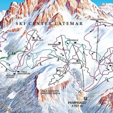 Pistkarta Val di Fiemme
