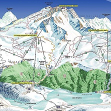 Pistkarta Furtschellas - Sils