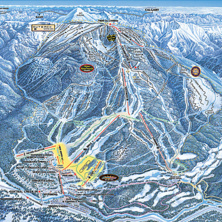 Pistkarta Panorama Mountain