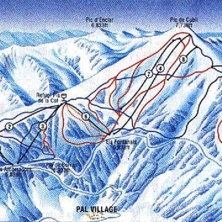 Pistkarta Pal - Arinsal