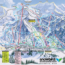 Pistkarta Snowbird