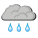 Kraftigt regn