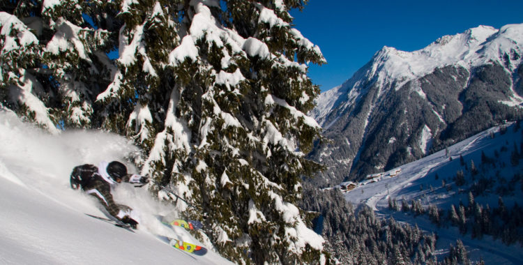 90 centimter nysnö på ett dygn. Silvretta Montafon.