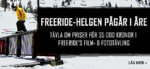 Freeride-helgen pågår i Åre