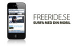 Freeride.se är nu mobilanpassad