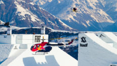 Nine Knights bygger en 200 meter lång superpipe
