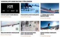 Hög tid att ladda upp bidrag till delkval 2 i Freeride Video Awards