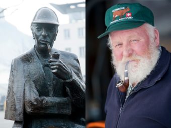 En av Haslibergs liftgubbar och Sherlock Holmes, eller var det tvärtom?