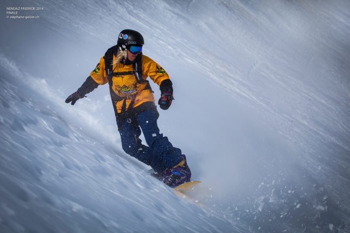 Sara Hultman blev tvåa i Nendaz.