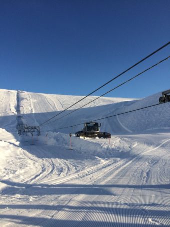 Rekordmycket snö på Fonna.