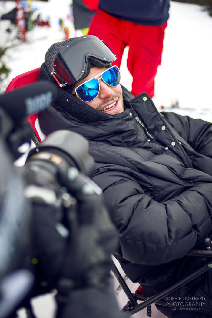 Bene Mayr, en av domarna.