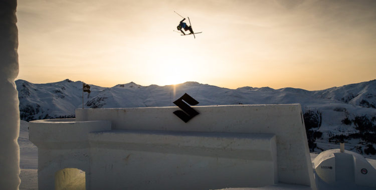 David Wise njuter av en fin kväll i Livigno. 