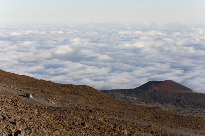 Många kommer till Hawaii för att vågsurfa men det går faktiskt även att snösurfa på hula hula-ön. 