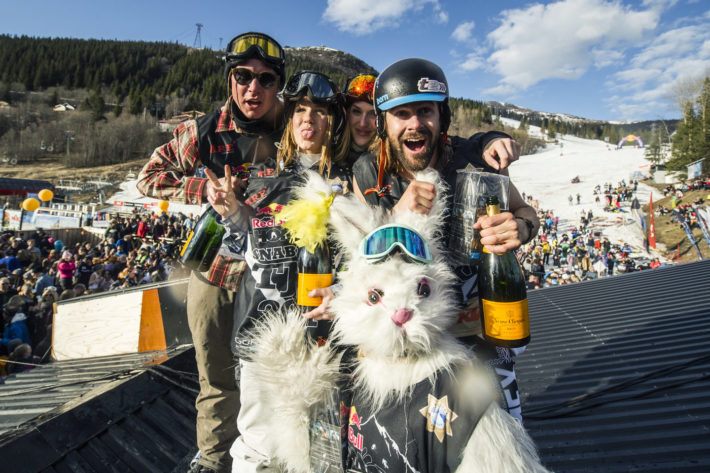 Alla vinnare i årets Homerun: Warner Nickerson, Erik Nylander (snowboard) Felicia Lekedal (tjejklassen) Erika Edling (Bäst utklädnad) Malin Ehnberg (KTM-vinnare)
