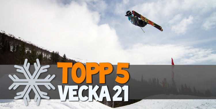 Niklas Larsson Zakrisson flög upp till en delad förstaplats på Topp 5.