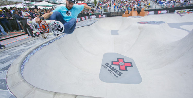 Danske veteranen Rune Glifberg är en av deltagarna i X Games på skateboard.
