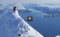 Stordalen i lavin under reklaminspelning