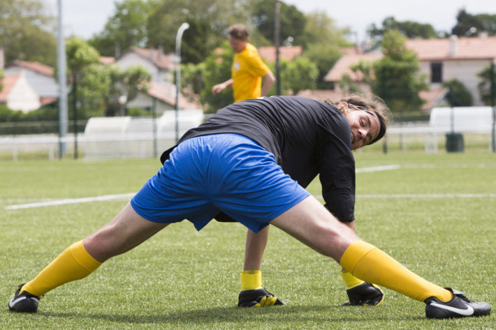 Kalle Ohlson förlorar en ångestladdad omgång av "GRIS", och tvingas dra på sig målvaktshandskarna.