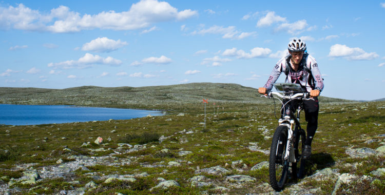 Det blev en stenig avslutning på de 157 milen av fjällkedjan.