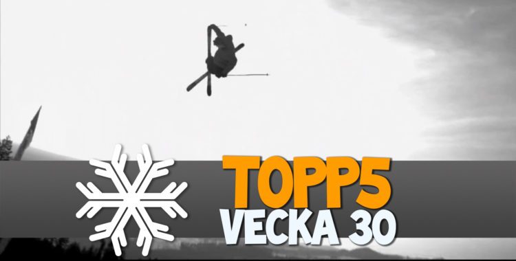 Johan Niemi tar hem veckans TOPP 5 med sin säsongsedit