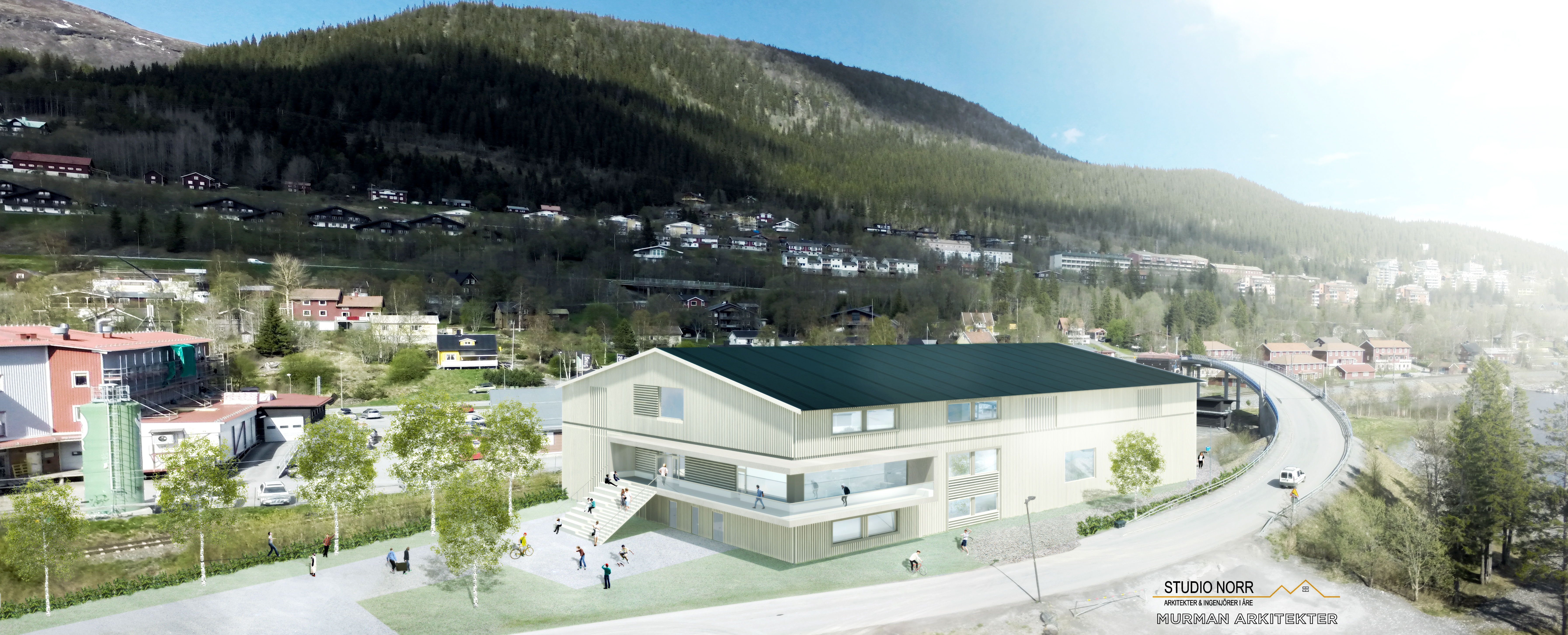 Så här kan Åres egna multisporthall komma att se ut