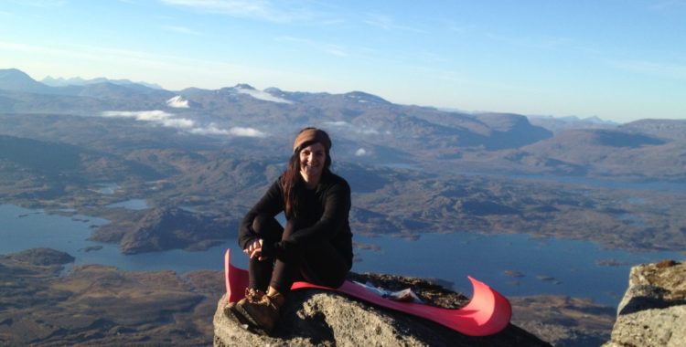 Emma Graméus skriver historien om Riksgränsen