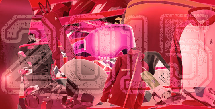 Prylar i drivor. Prylar överallt