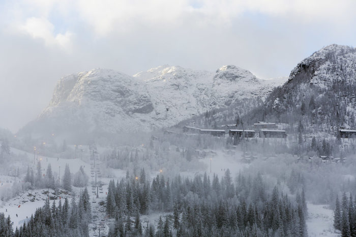 Maffig utsikt för att vara så nära staden