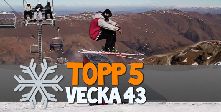 Emma Dahlström tailpressar i Cardrona.