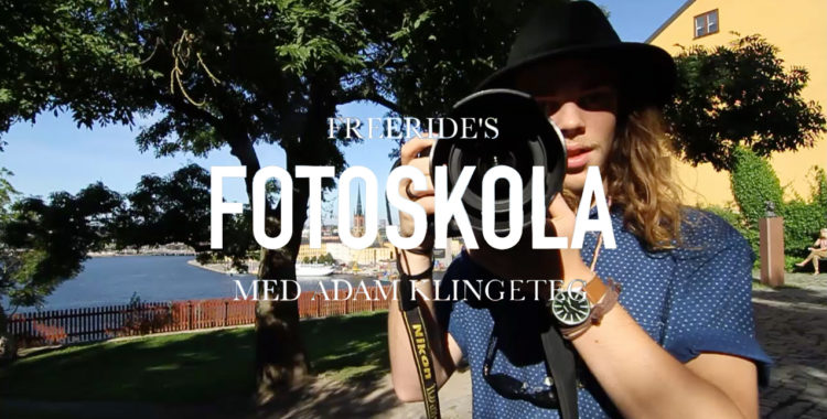Välkommen till Freerides fotoskola. Adam Klingeteg kommer här lära dig allt du behöver veta för att ta riktigt bra bilder i vinter