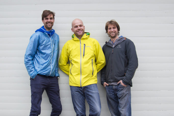 Fredrik, Rikard och Linus