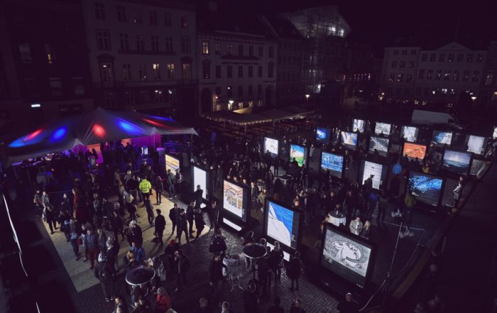 Bild från när Illume ställde ut i Köpenhamn.