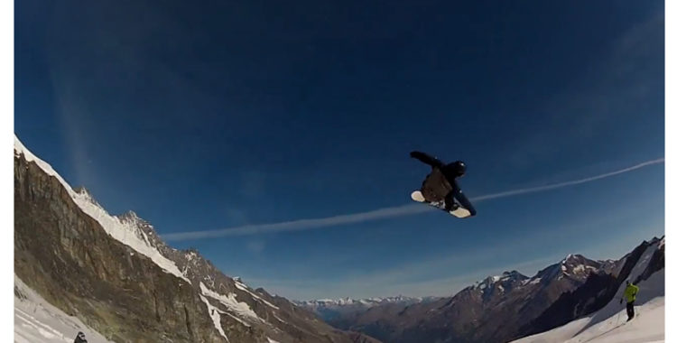 Niklas Mattsson och CO har varit i Saas Fee och gjort processen kort med parken