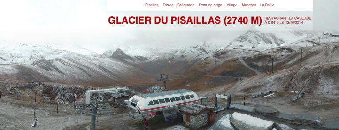 Väg på sommaren, skidområde på vintern. Just nu något mittemellan.