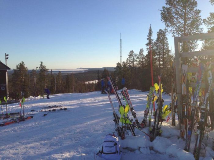 Nu har kylan kommit till Dundret.