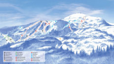 Nygammalt skidområde på gång utanför Trondheim