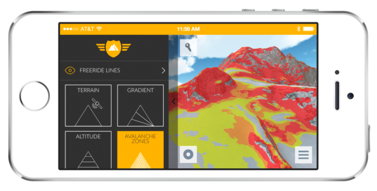 Fatmap tar pistkartan till en ny nivå, även utanför markerade nedfarter.