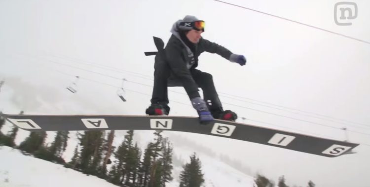 Är det världens längsta snowboard gänget på Signal har satt ihop?