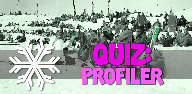 Random frågor om bekanta ansikten i snösvängen.