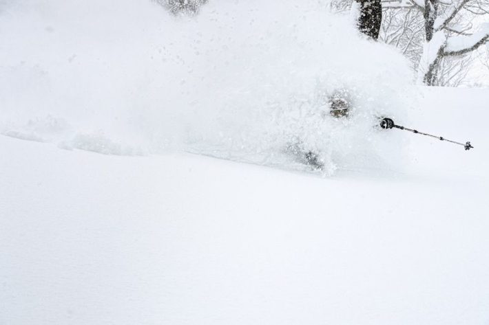 Pep Fujas sätter på snorkelförlängaren och pumpar vidare
