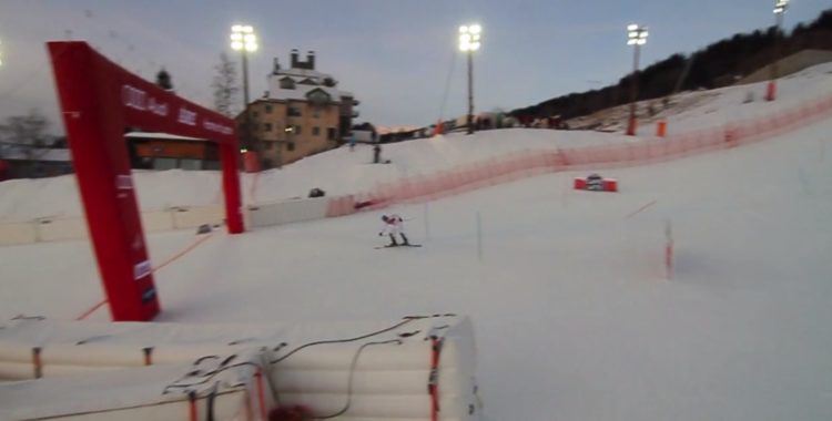 Jens Byggmark sträckte sig men nådde inte hela vägen fram i Åres världscupslalom