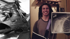 Henrik Harlaut mår efter omständigheterna bra