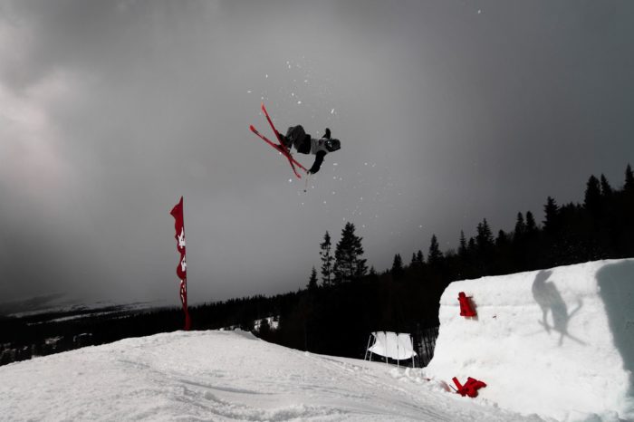 Pontus Nordström under SST i Åre.