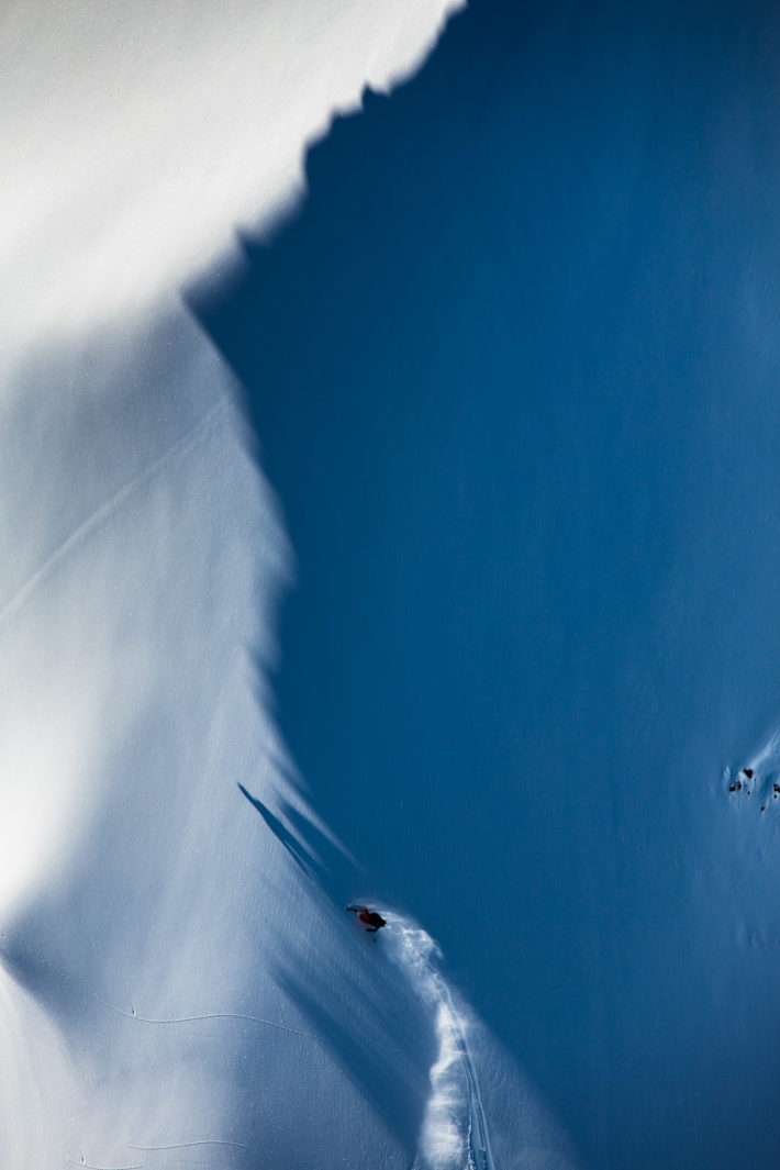 Anders Wingqvist finner oväntat orörd snö nära Stubens topplift