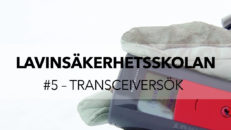 Lavinsäkerhetsskolan avsnitt 5: Transceiversök