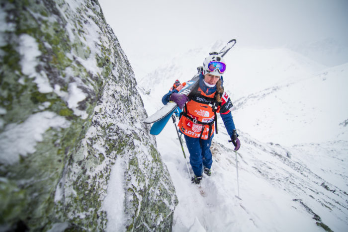 Hiken upp är inget för veklingar