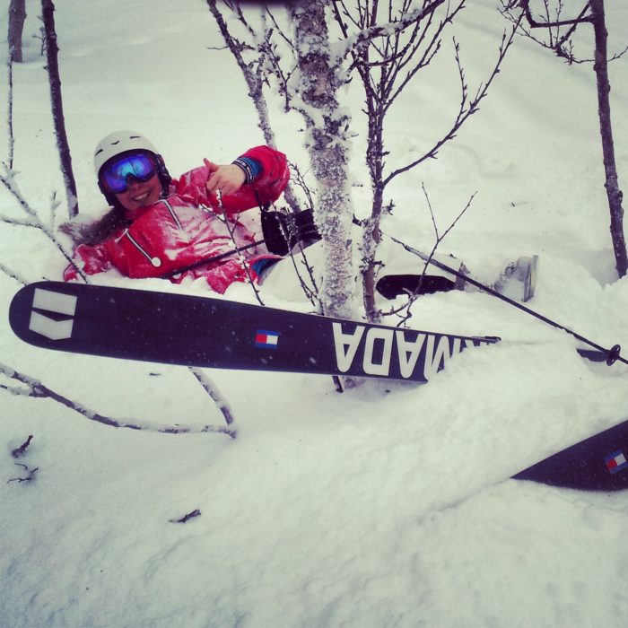 Ibland bär det av in i ett träd