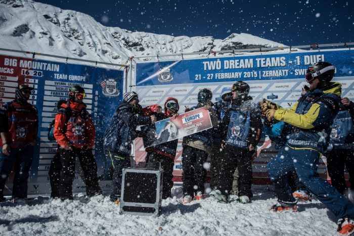 Pallen på väg att dränkas i bubbel.